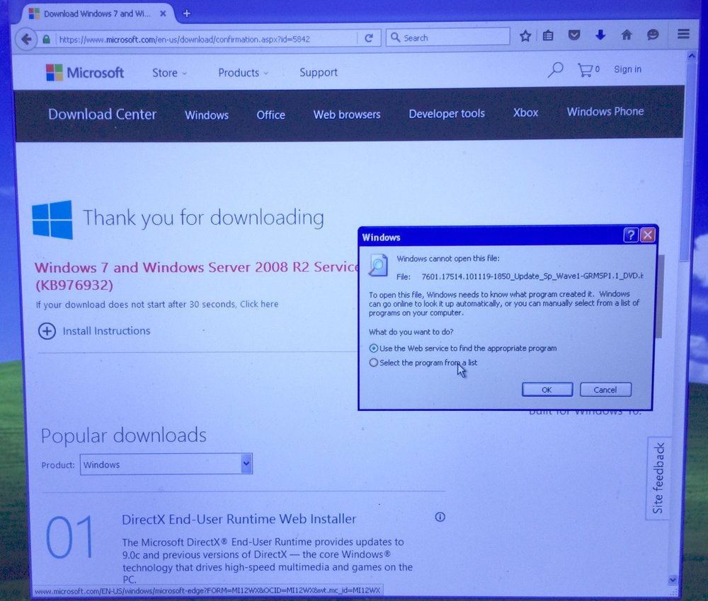 MS Windows Upgrade